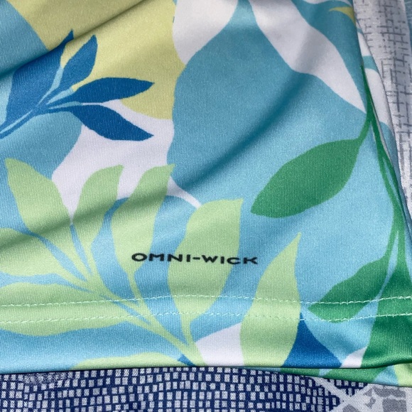 NWT COLUMBIA WOMENS SUMMERDRY SHORT SLEEVE PRINTED TEE. OMNI WICK QUICK DRY. - Picture 8 of 10